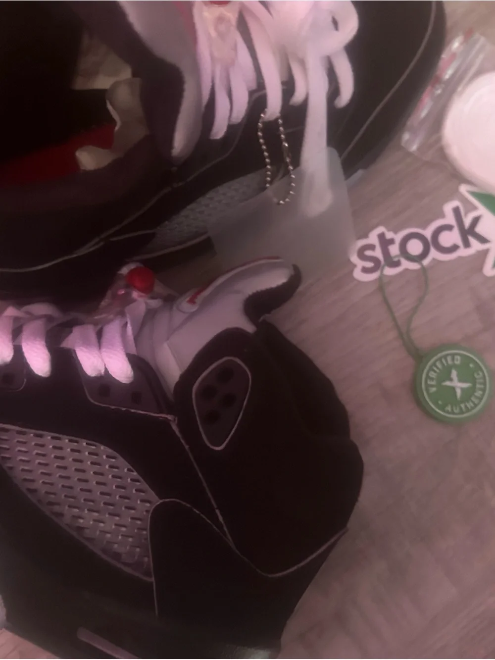 Kids Black and White Athletic Sneakers